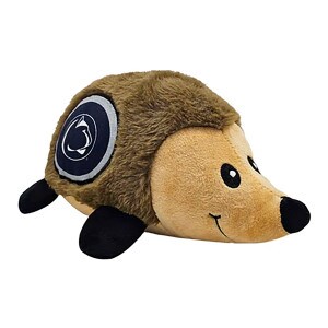 plush hedgehog pet toy with Penn State Athletic Logo
